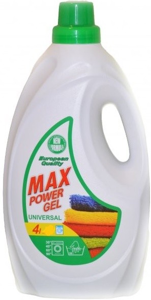 Max power gel na praní 53dá 4l Universal